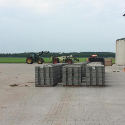 H-Profielen op pallets